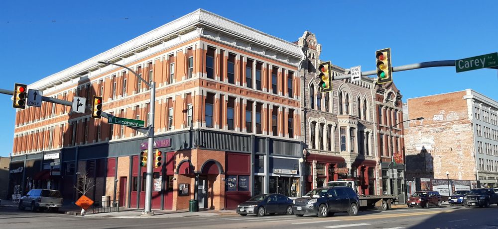 Street scene at Downtown Cheyenne