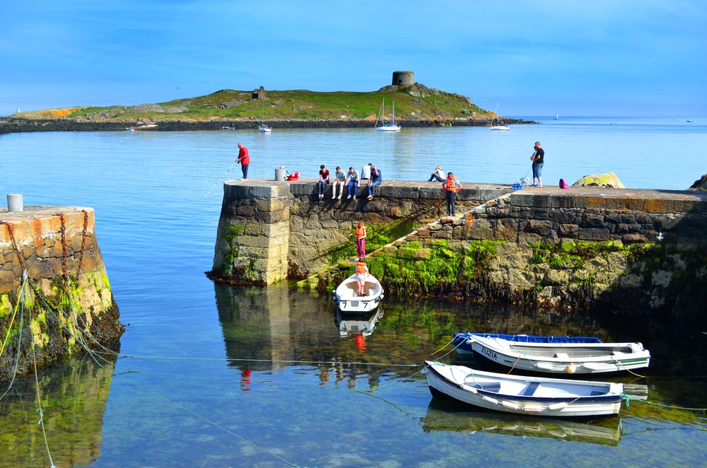 View of Dalkey Island