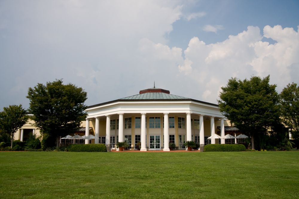 Daytime view of the Daniel Stowe Botanical Garden