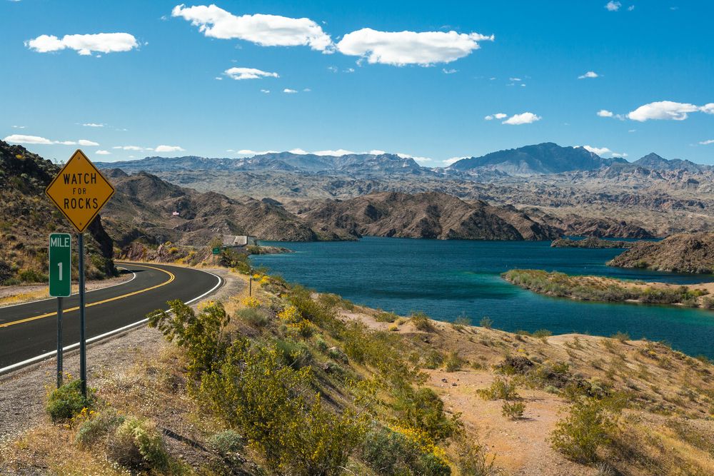 Scenie View of Lake Mead National Recreation Area