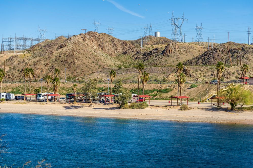 Scenie View of Lake Mead National Recreation Area