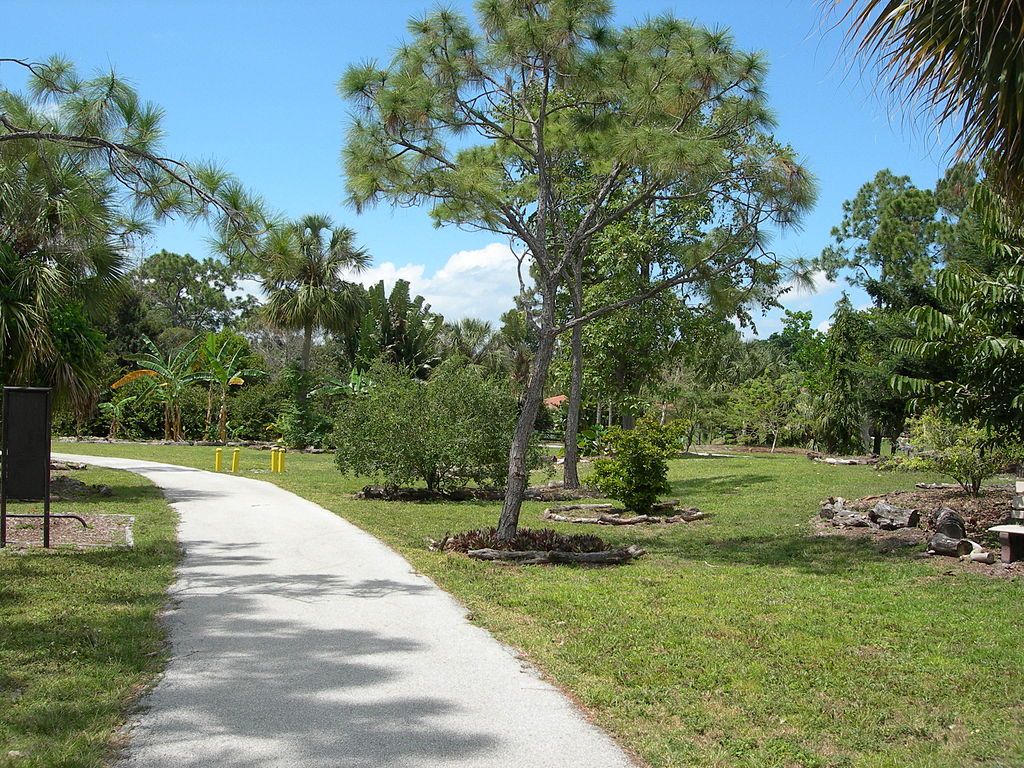 Trail at Deerfield Beach Arboretum