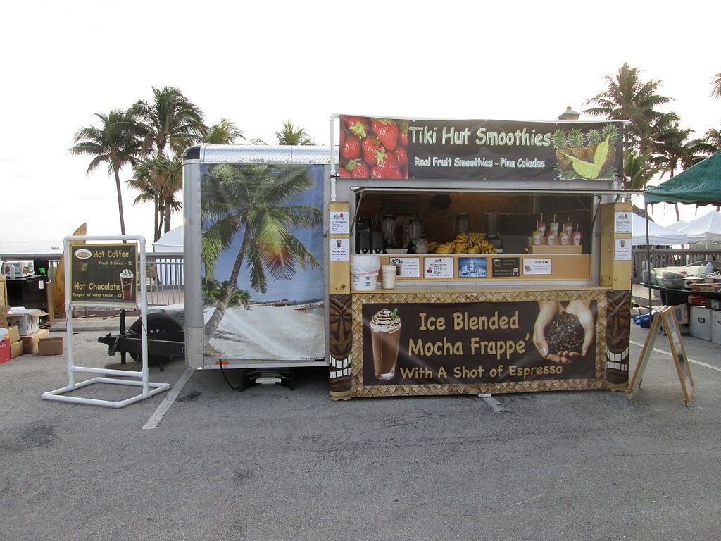 Coffee tent at Festival of the Arts