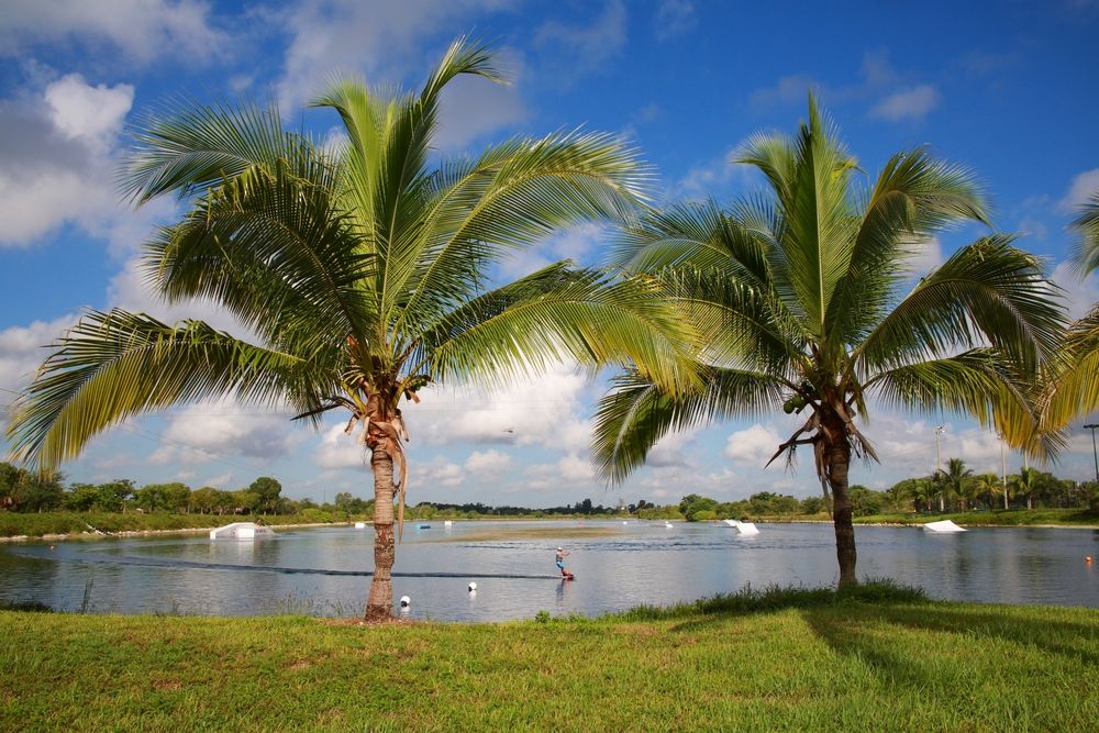 Daytime view of Quiet Waters Park