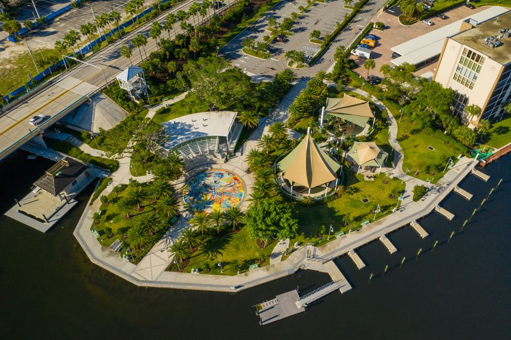 Aerial view of Sullivan Park