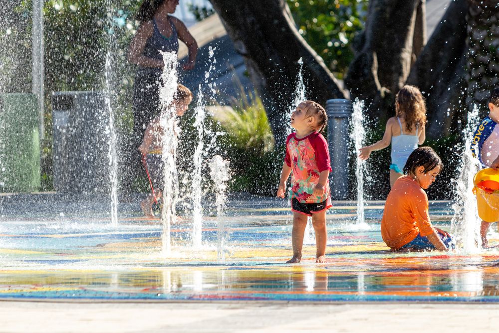 Splash pad at Sullivan Park