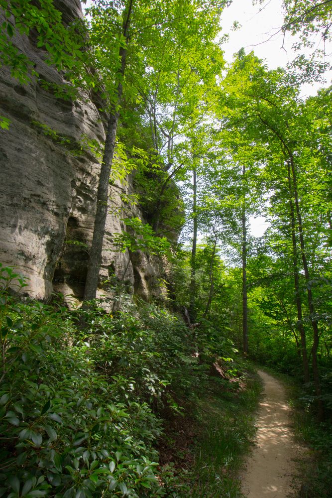 Nature trail at Natural Arch Scenic Area