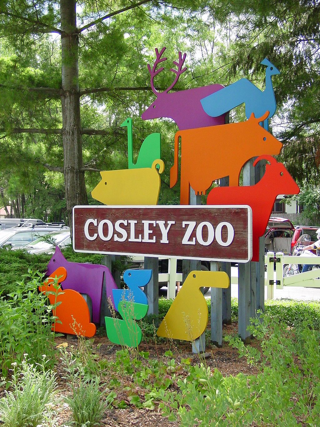 Signage of Cosley Zoo