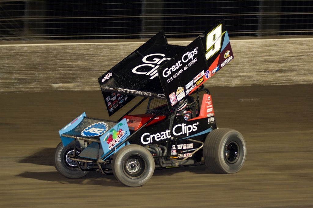 Sprint car champion at Dodge City Raceway Park