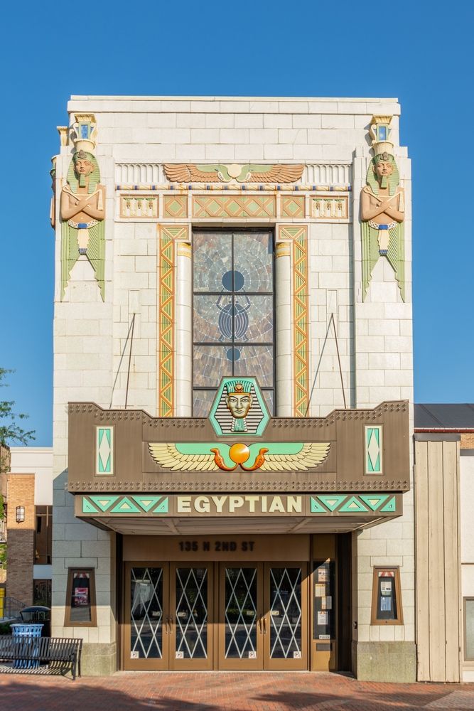 Exterior of the Egyptian Theatre