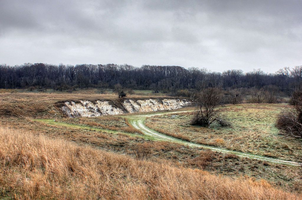 The grounds of Shabbona Lake State Park Campground