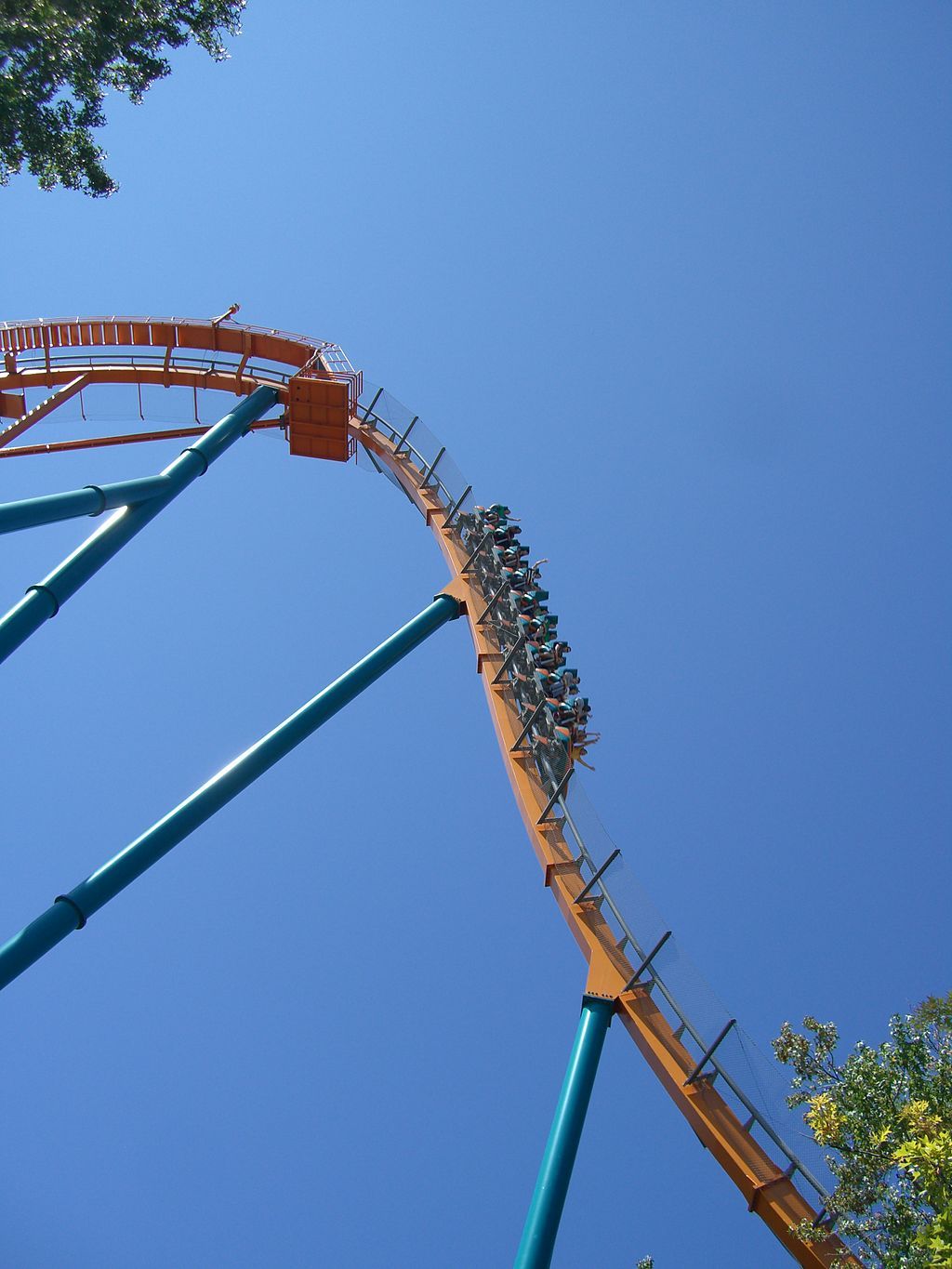 Rollercoaster at Six Flags Over Georgia