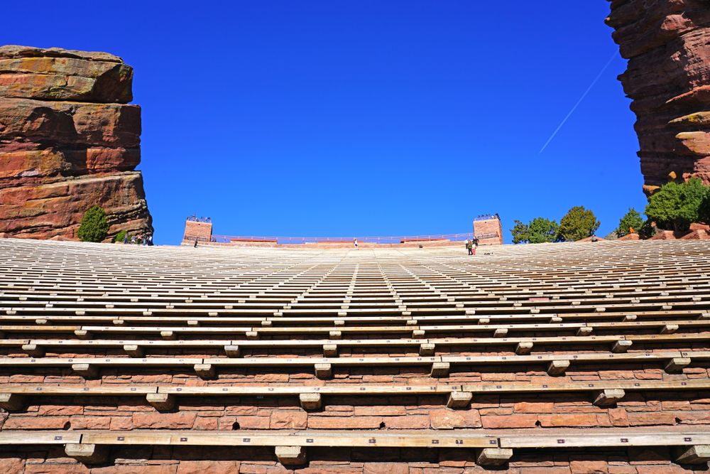 Steps of Red Rocks Amphitheatre