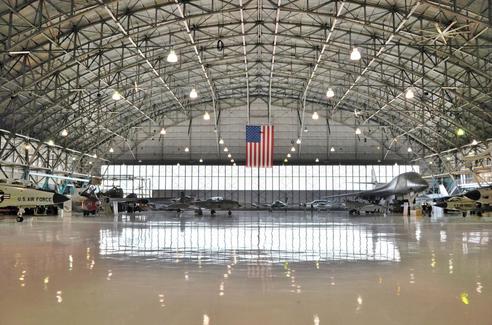 Interior of Rockies Air & Space Museum