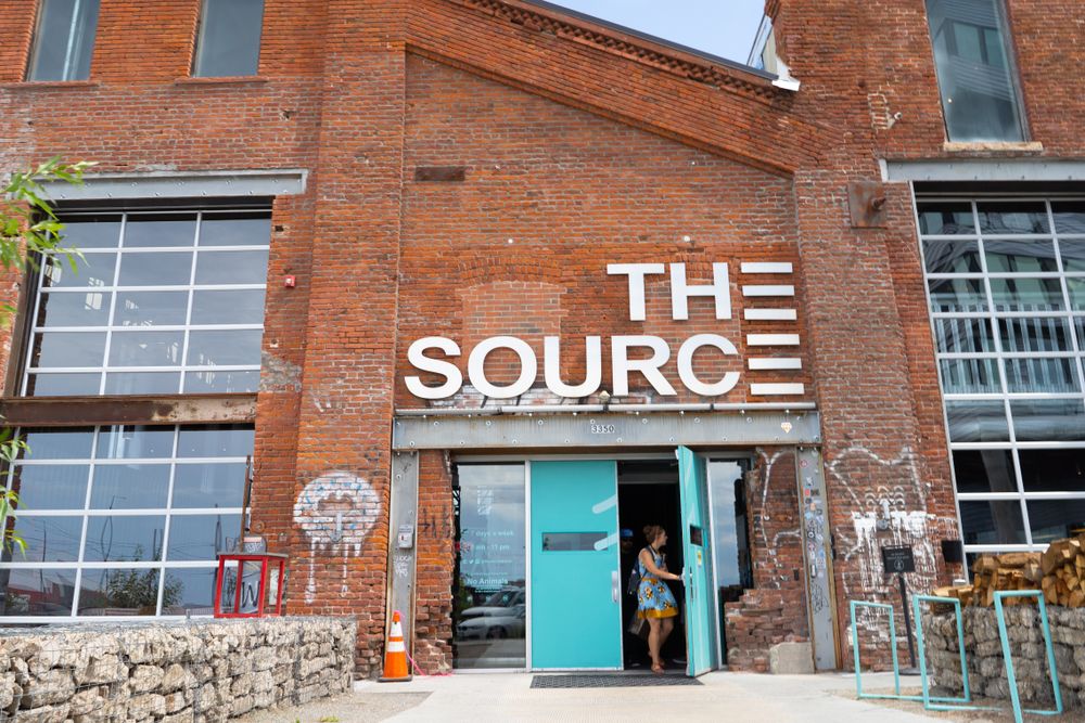 Exterior of The Source