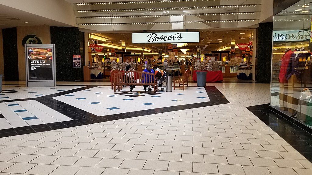 Interior of Dover Mall