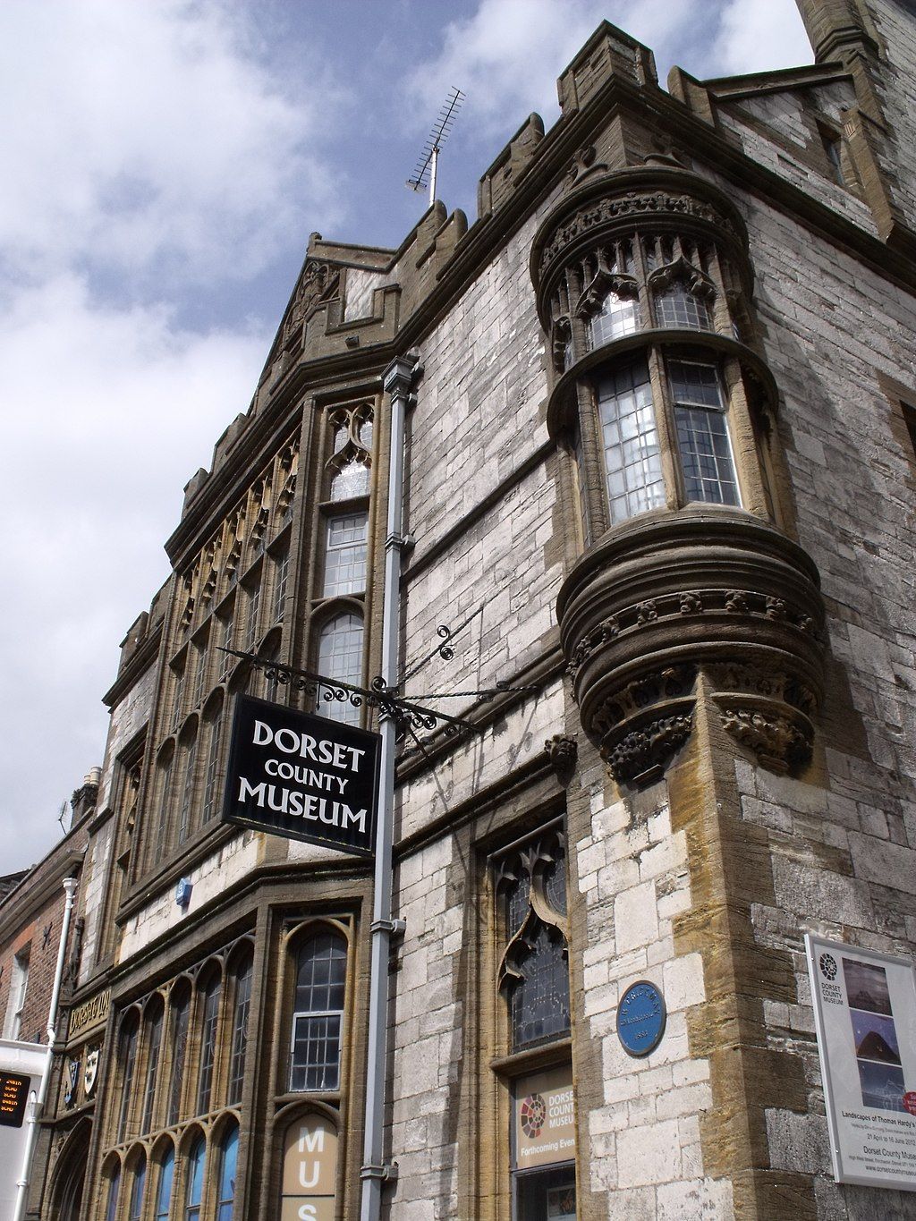 Exterior of Dorset Museum
