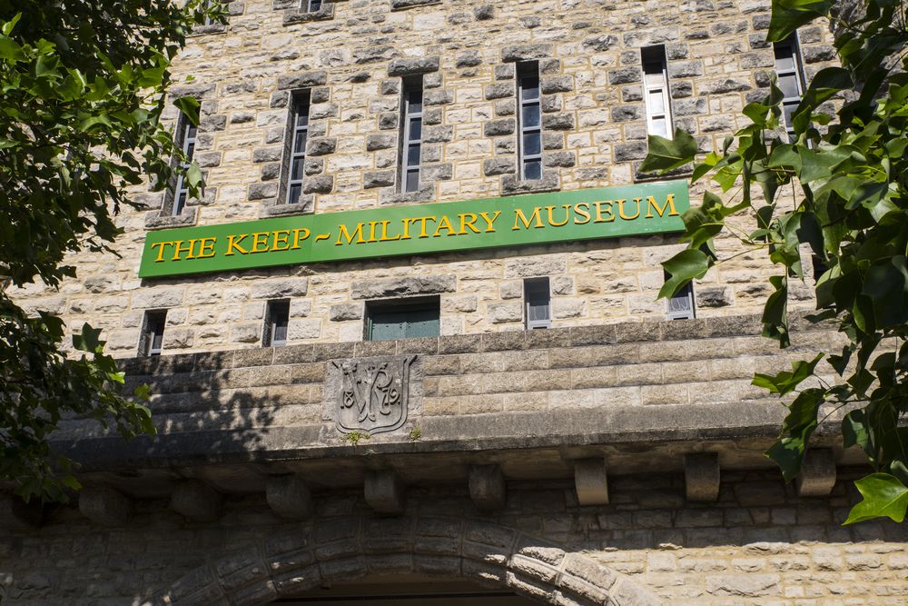 Building sign of The Keep Military Museum