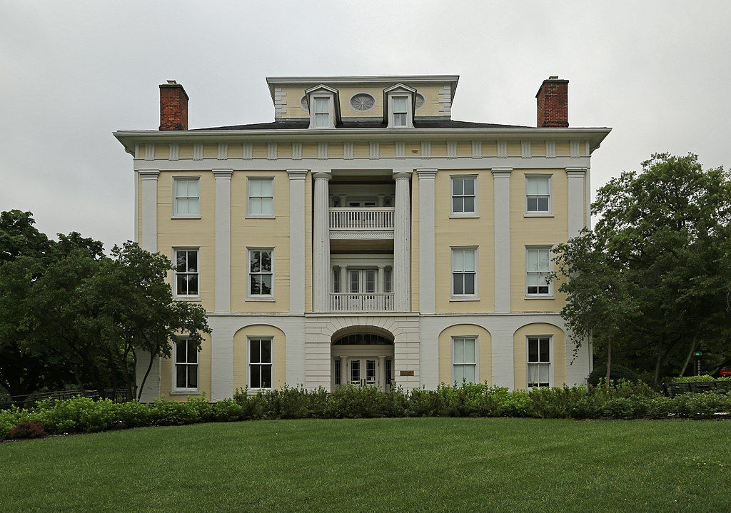 Exterior of Elliott hall in Ohio Wesleyan University