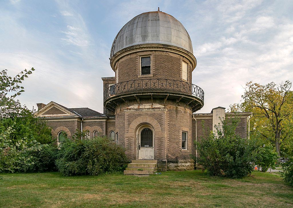 Student observatory inside Ohio Wesleyan University