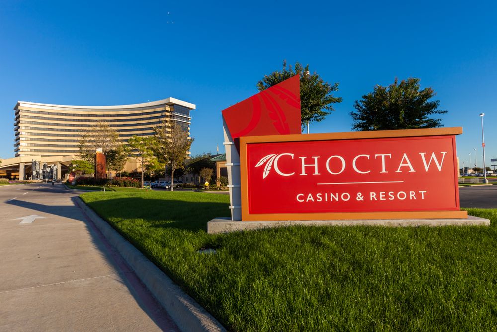 View of Entrance to the Choctaw Casino Resort