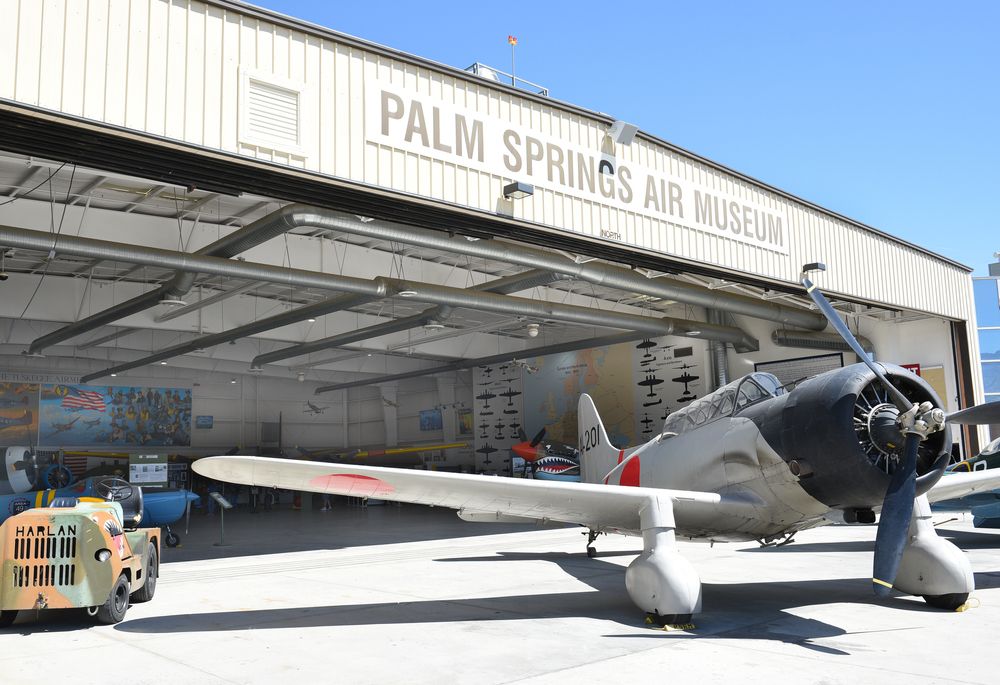 A plane at Air Museum.