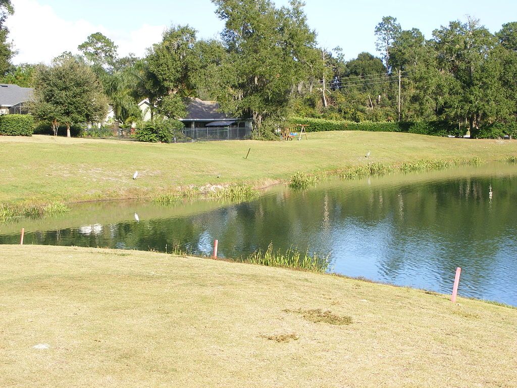 Pond at Victoria Hills Golf Club