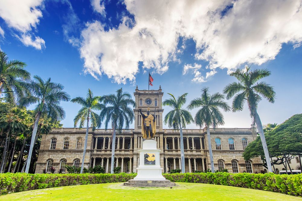 Exterior of the Aliʻiolani Hale