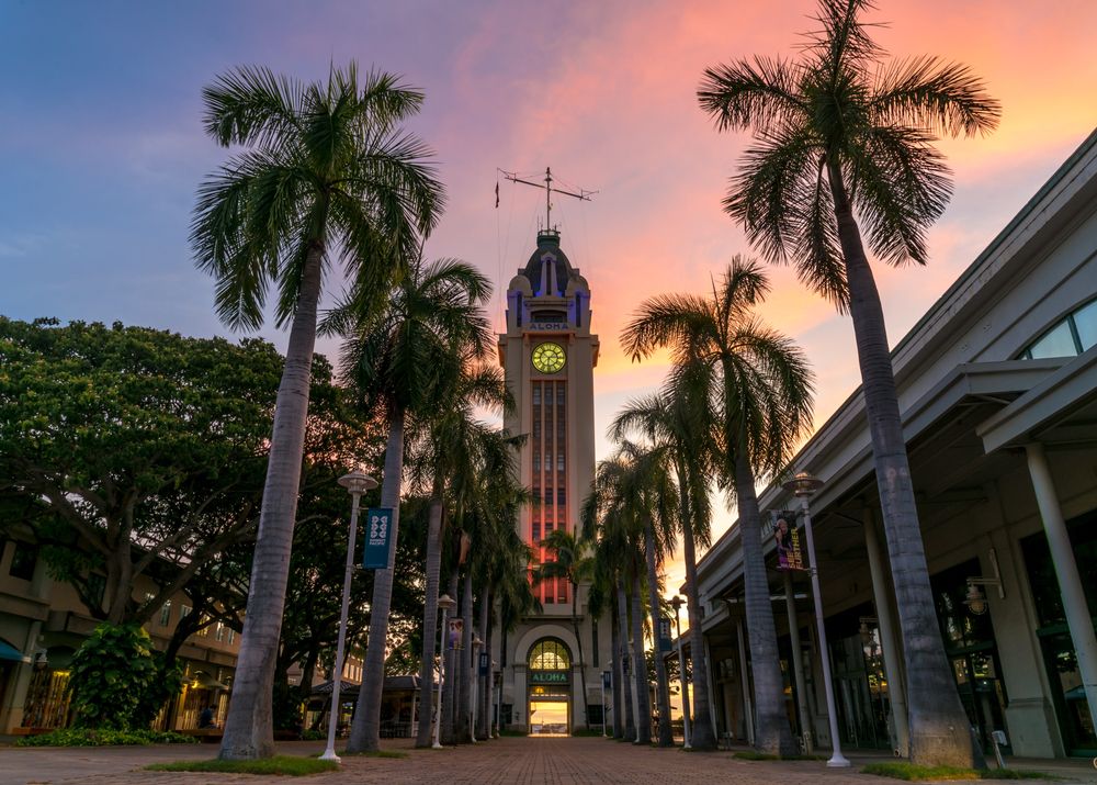 Exterior of the Aloha Tower