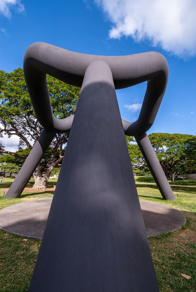 Closeup view of the Sky Gate