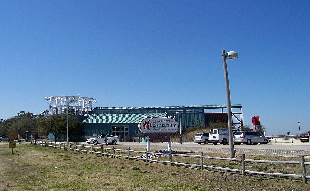 Exterior of the Dauphin Island Sea Lab