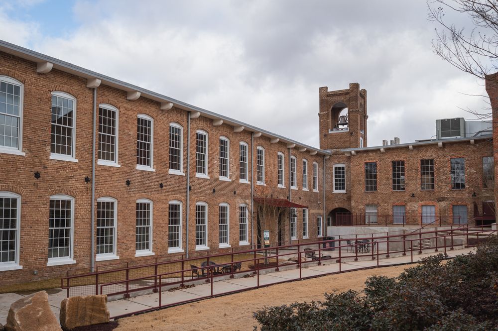 Outside View of Rocky Mount Mills