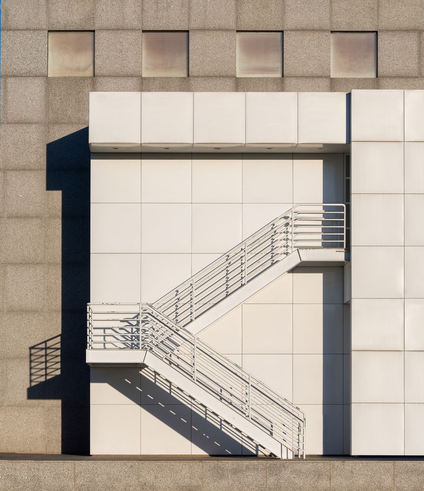 Facade of the Des Moines Art Center