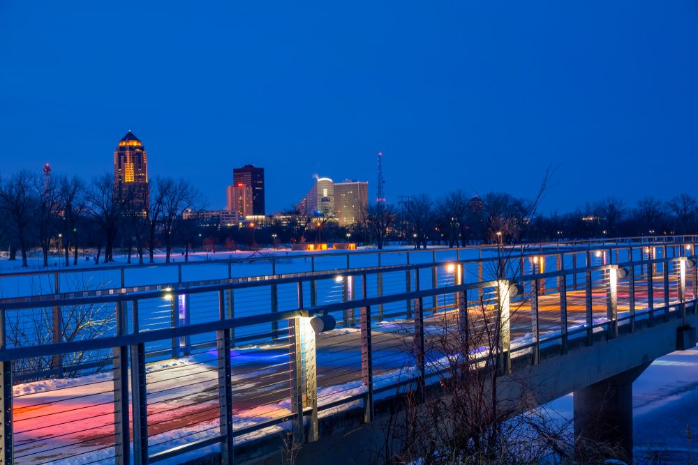Bridge at Gray's Lake Park