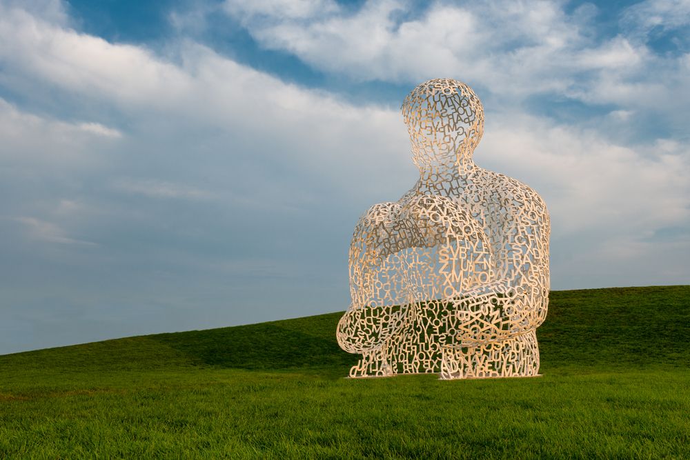 Nomade sculpture at Pappajohn Sculpture Park