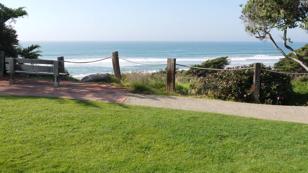 Ocean views from Seagrove Park