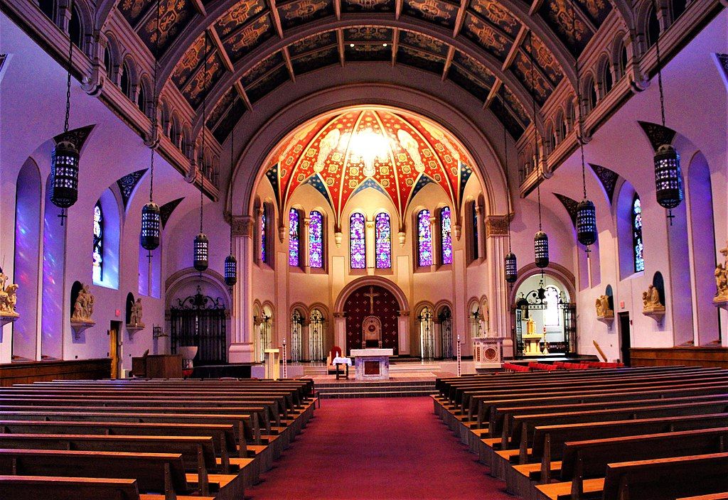 Interior of St. Ambrose Cathedral