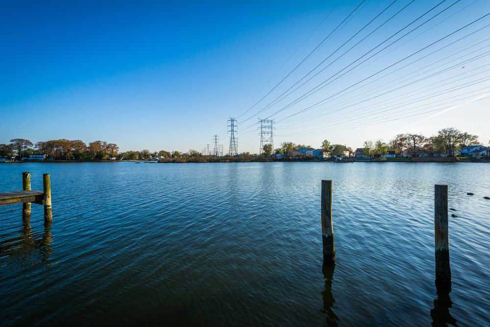 The waters of Merritt Point Park