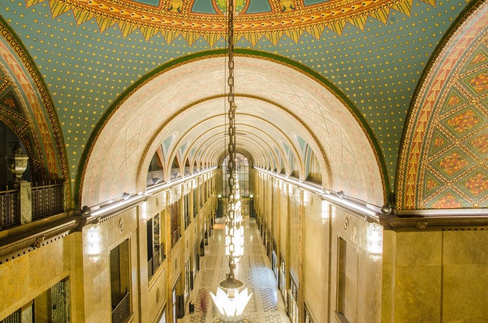 Interior of the Fisher Building