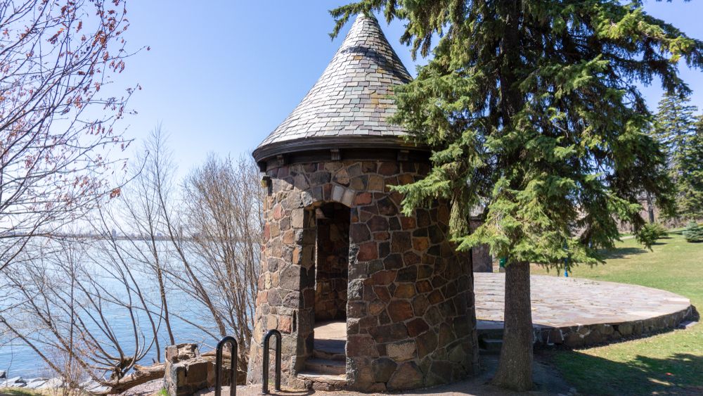 Observation platform at Leif Erikson Park