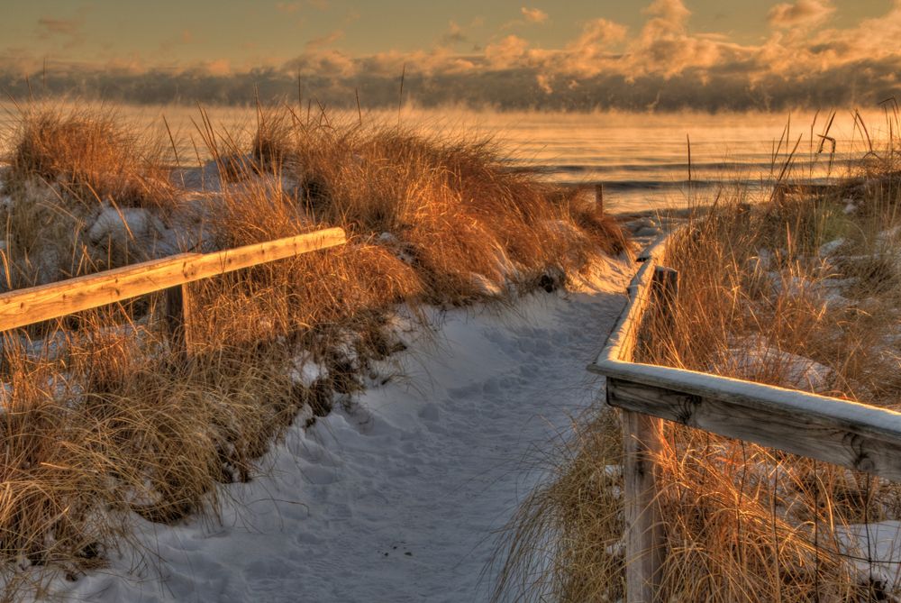 Sand dunes at Park Point
