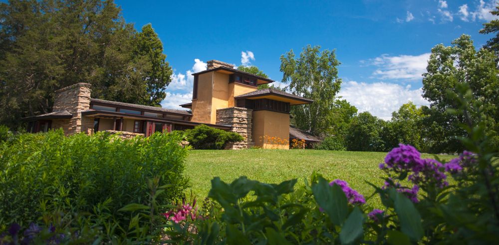 Exterior of Frank Lloyd Wright’s Taliesin