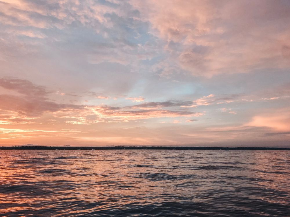 The waters of Lake Texoma