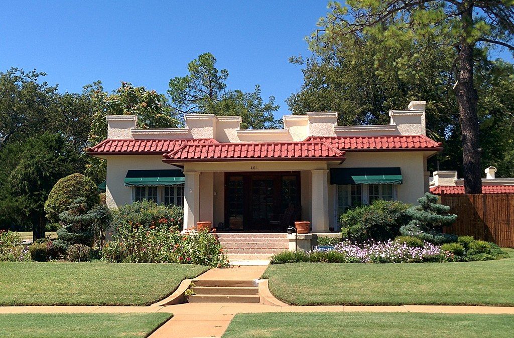 Exterior of Louis B. Simmons House