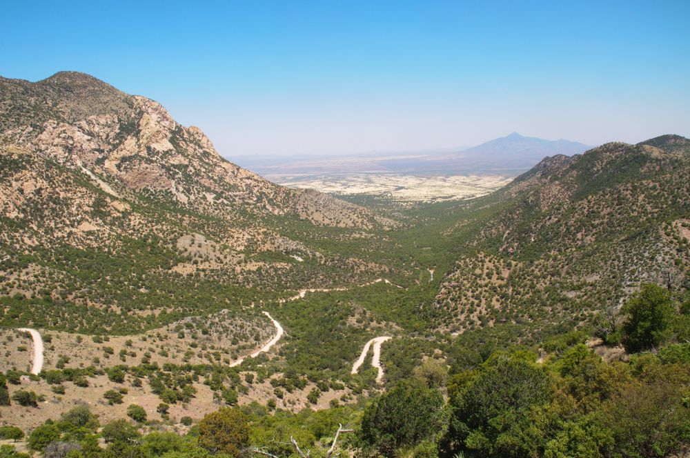 Scenic nature view at Coronado National Memorial