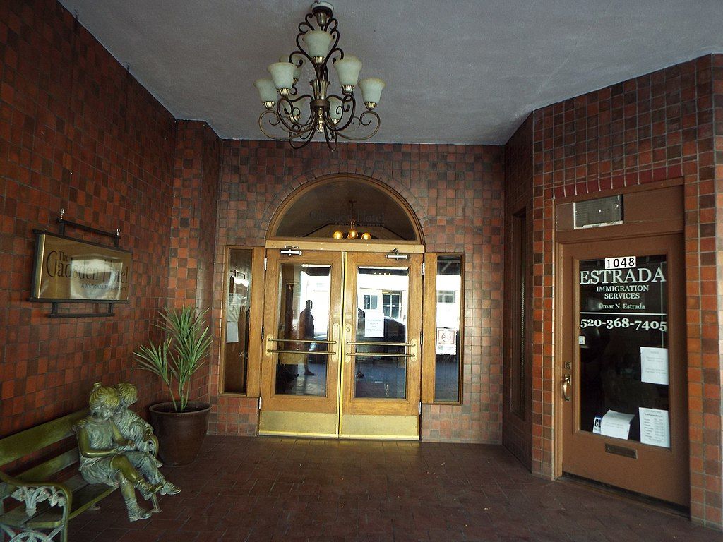 Entrance doors of Gadsden Hotel