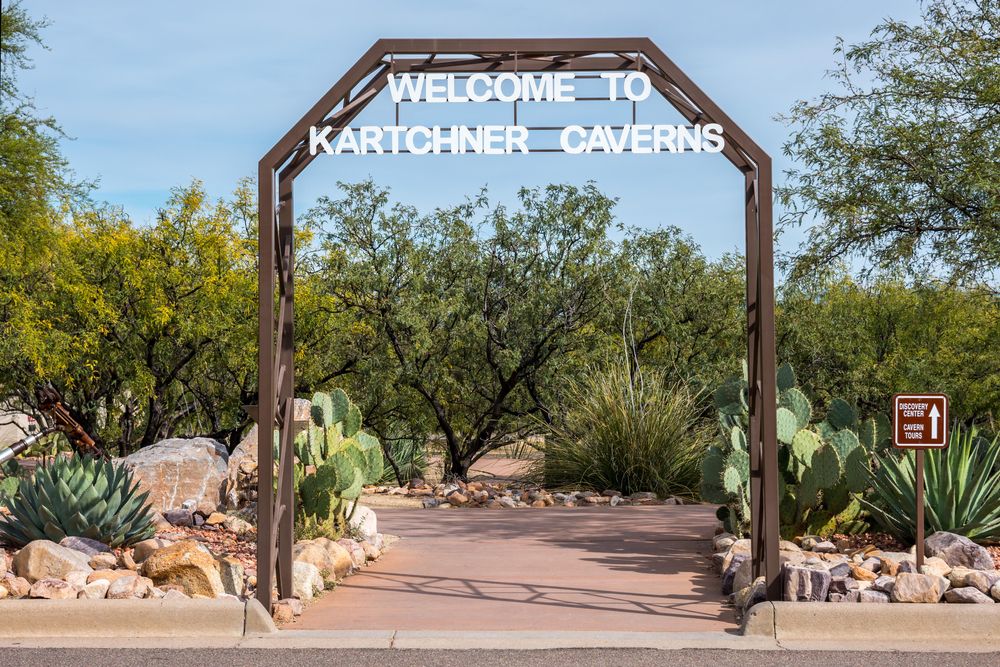 Entryway of Kartchner Caverns State Park