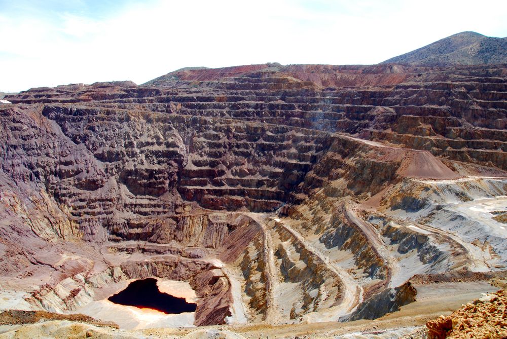 Daytime view of Lavender Pit