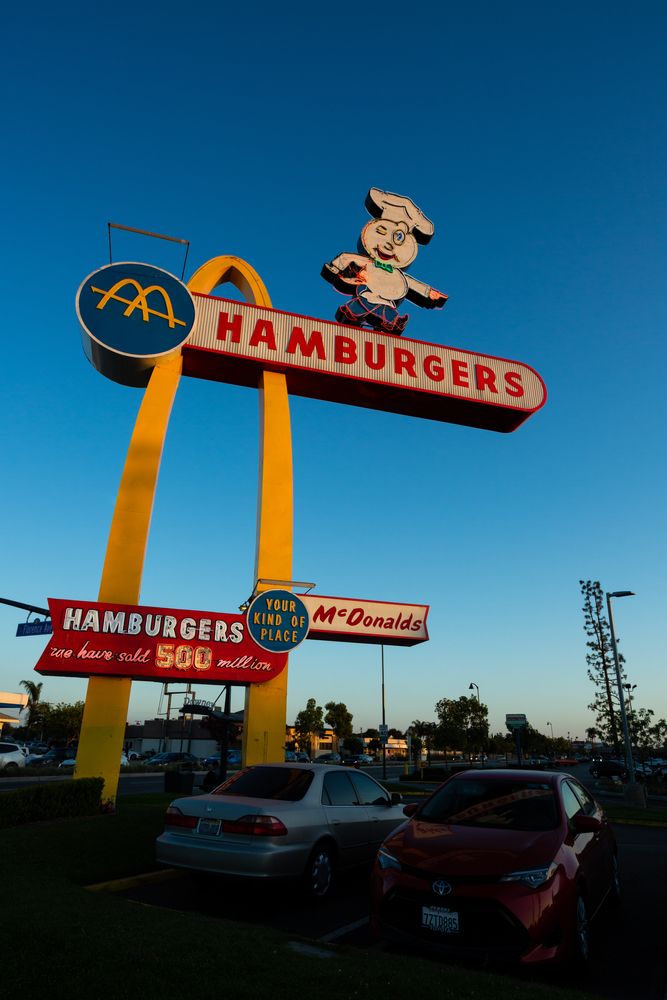 The golden arch of World’s Oldest Operating McDonald’s