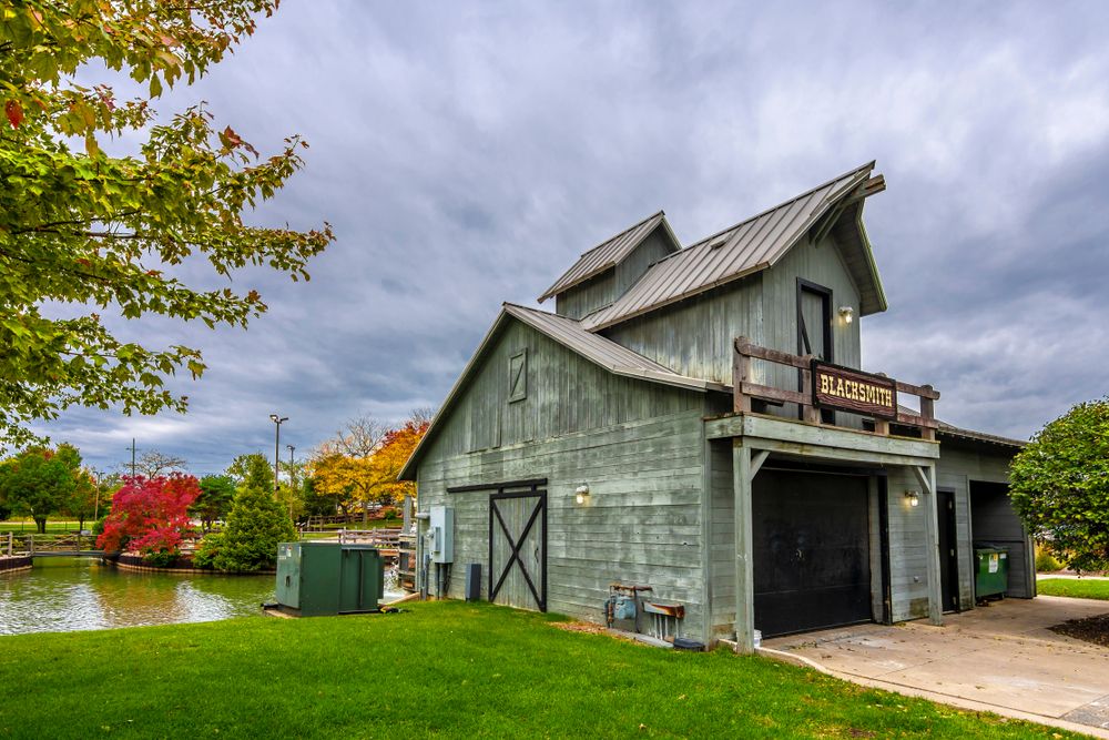 Blacksmith shop at Mountain View Adventure Center